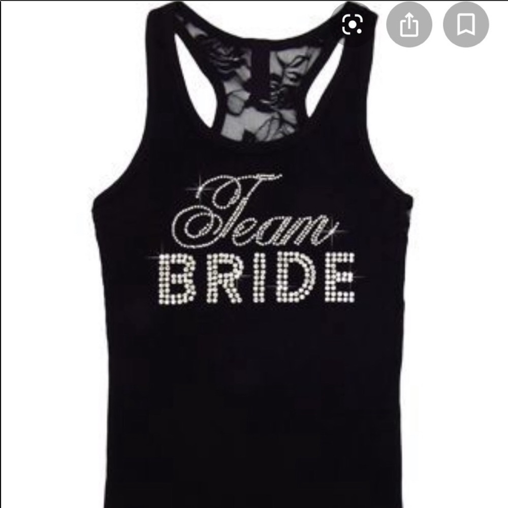David’s Bridal Team Bride Tank Top
